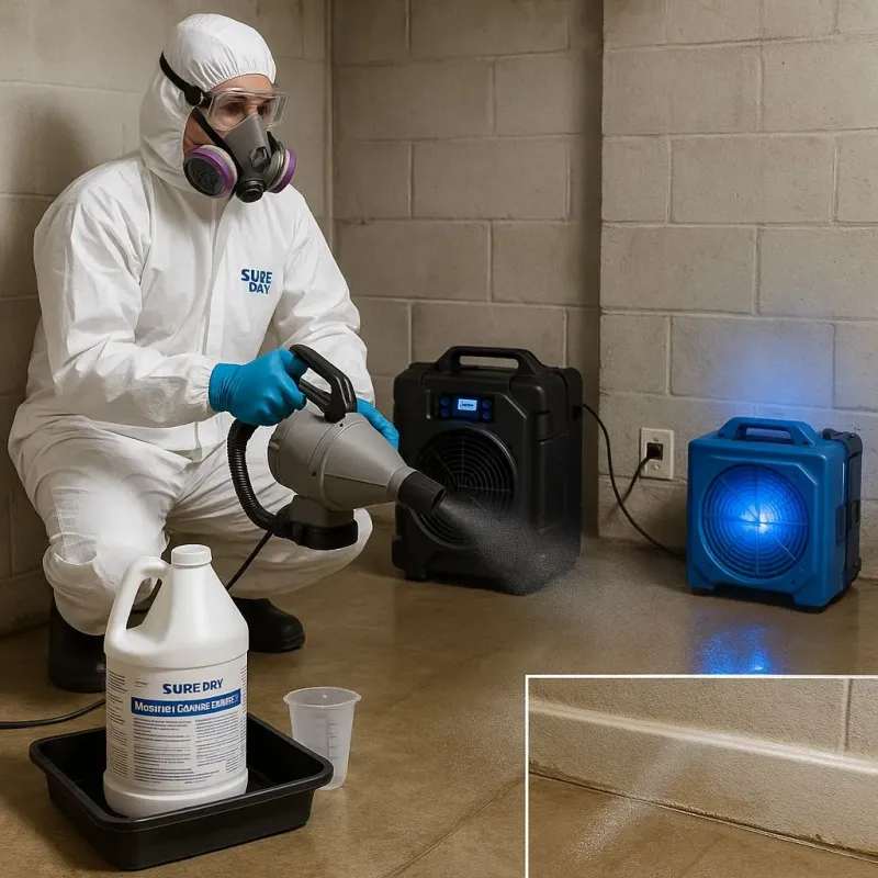 Sanitization and Odor Removal process in West New York, NJ