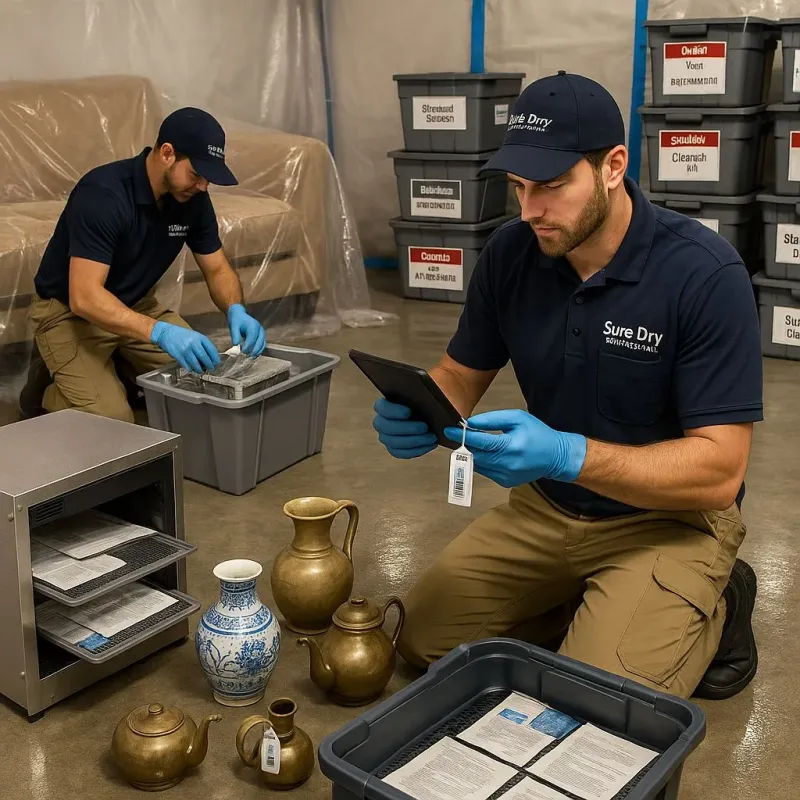 Content Protection and Restoration process in West New York, NJ