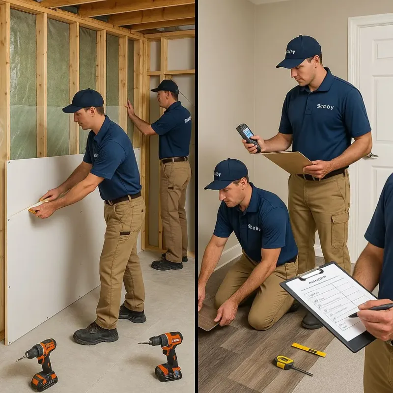 Repairs and Reconstruction process in West New York, NJ