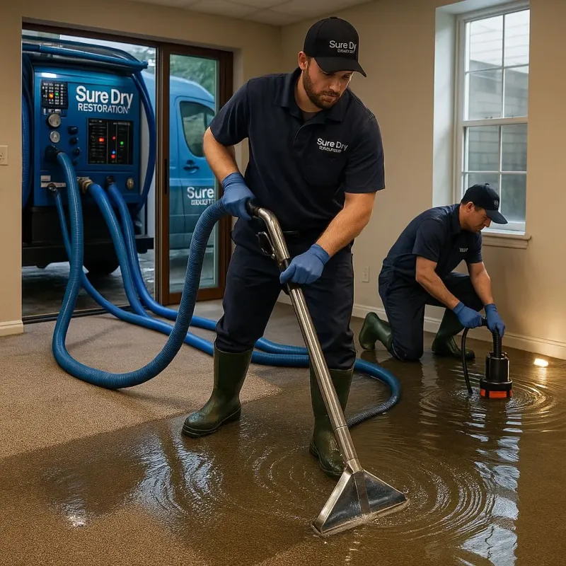 Water Extraction and Removal process in West New York, NJ